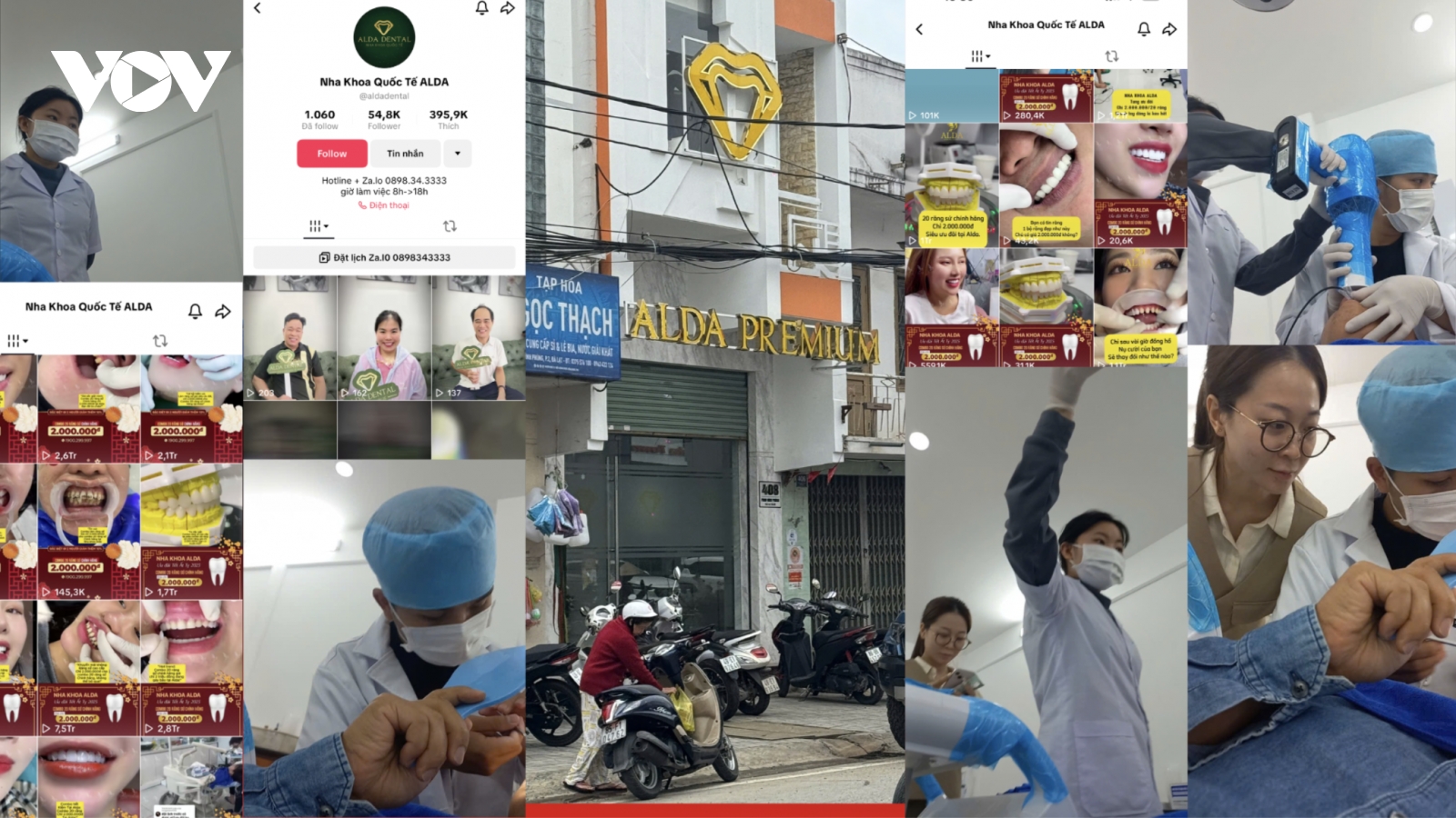 Phát hiện cơ sở nha khoa ALDA Dental nhiều "không" tại trung tâm Đà Lạt